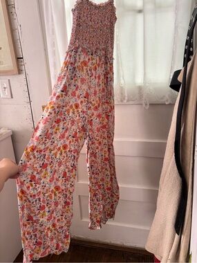 Floral Wide-Leg Jumpsuit